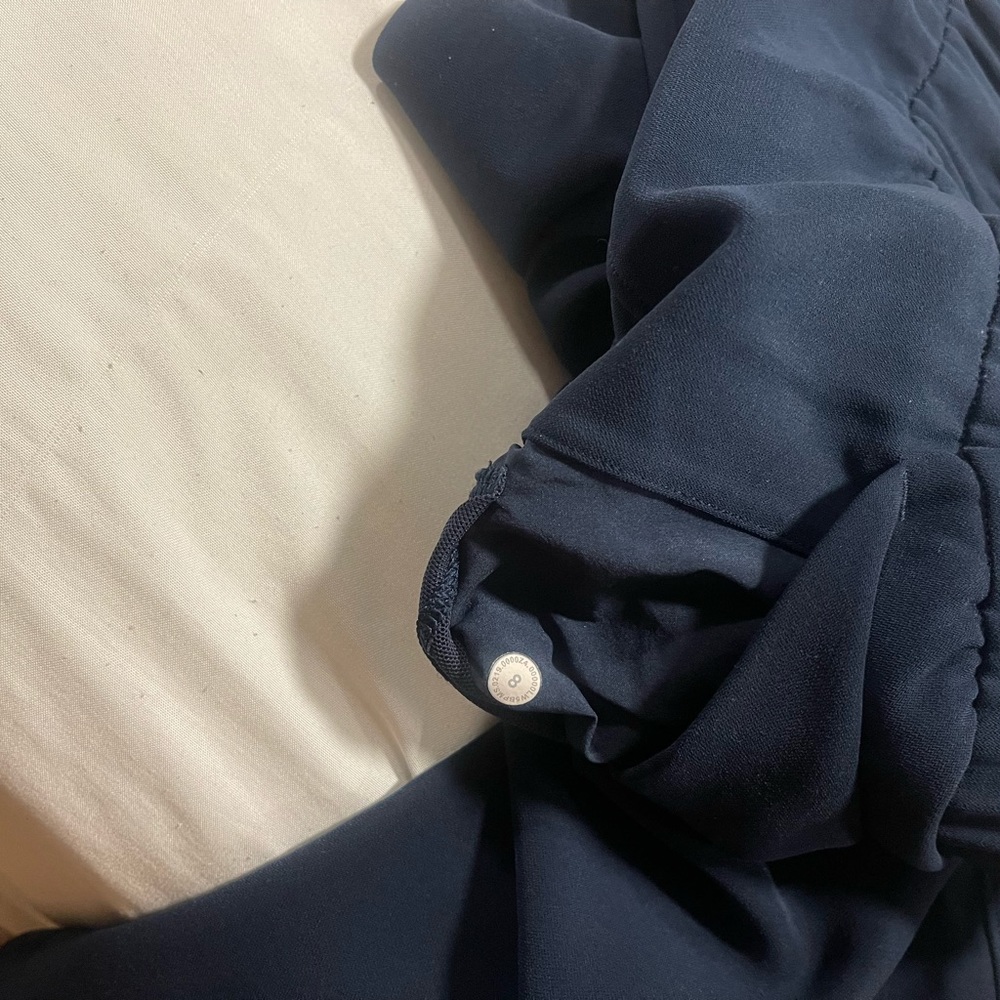 Lululemon"On The Fly Pant * Woven 27 " True Navy - Picture 13 of 14